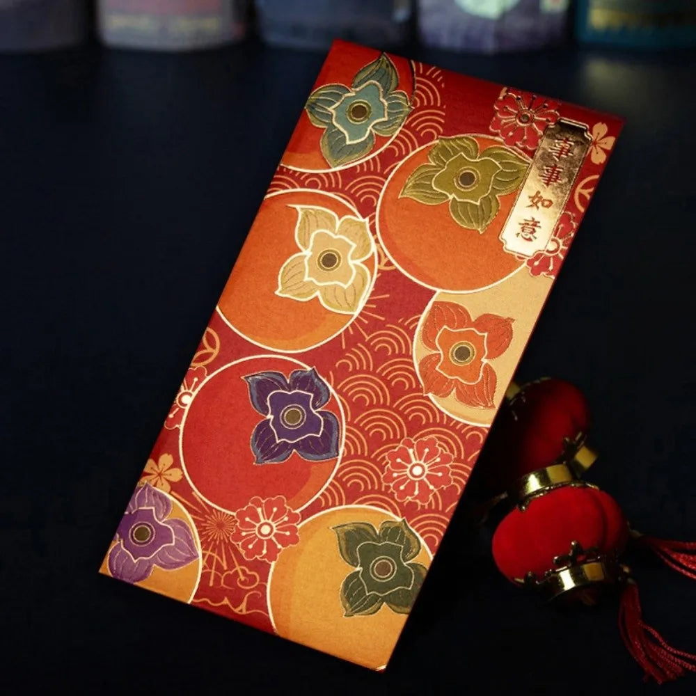 12pcs Chinese New Year Red Envelopes | Hot Stamp HongBao Gift