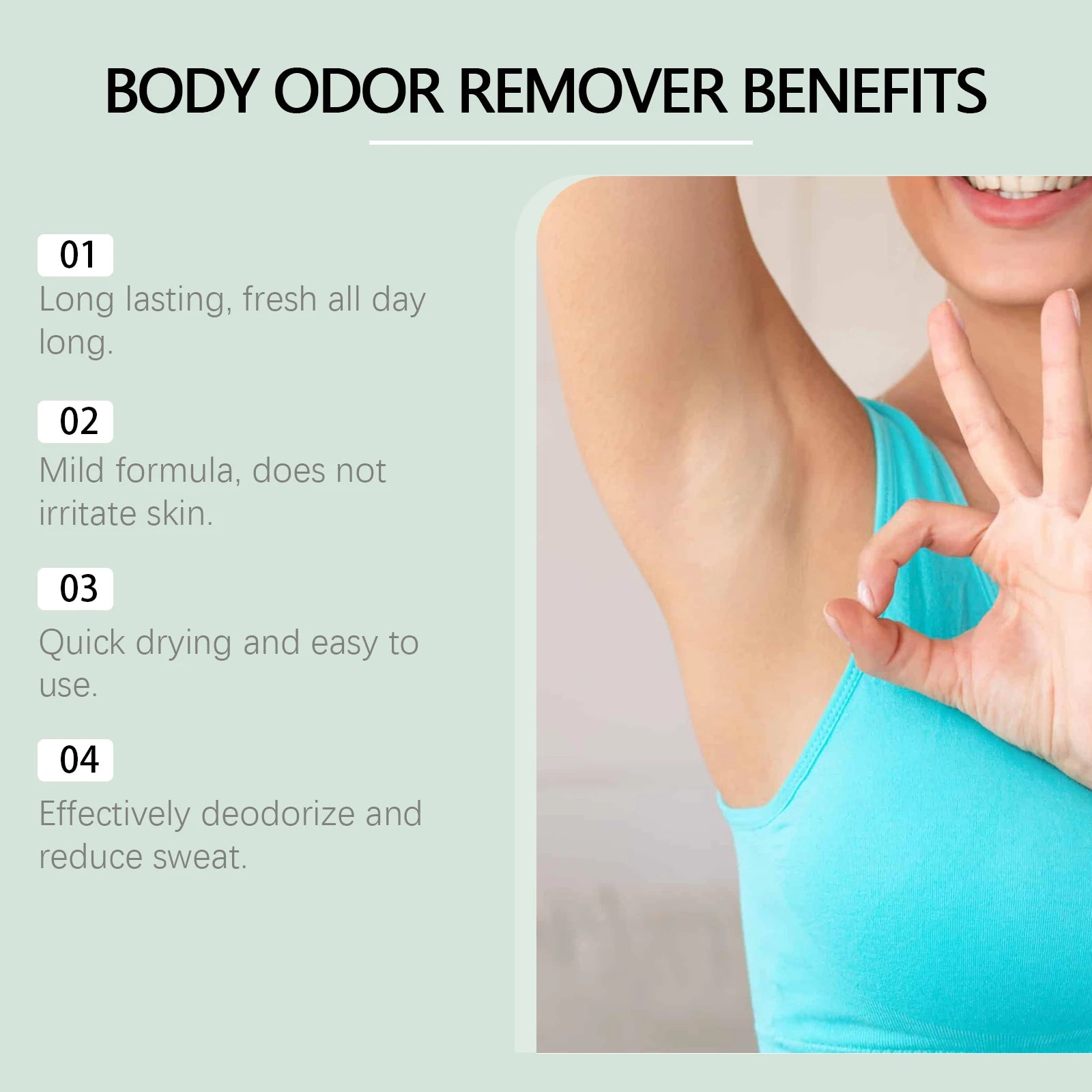 WIYUN Underarm Deodorant Cream – Natural, Long-Lasting Freshness