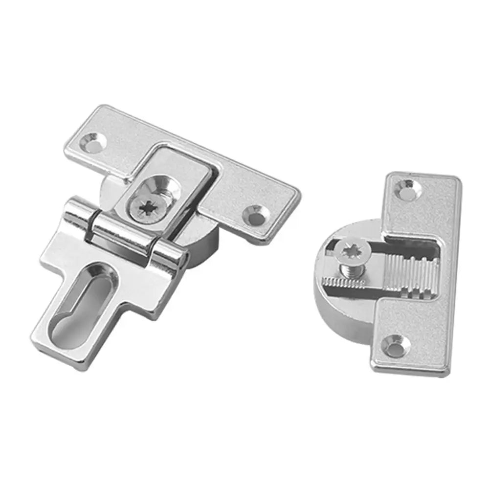 Zinc Alloy Invisible Cabinet Door Flap Hidden Hinge Folding Hinges Self-Supporting 180 Degrees Oasis Select