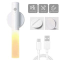 Motion Sensor LED Night Light – Rechargeable Magnetic Wall Lamp Motion Sensor Night Light Oasis Select warm light