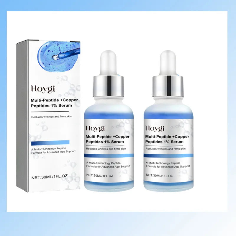 Blue Copper Peptide & Hyaluronic Acid Face Serum 30ml Face Serum Oasis Select 2pc
