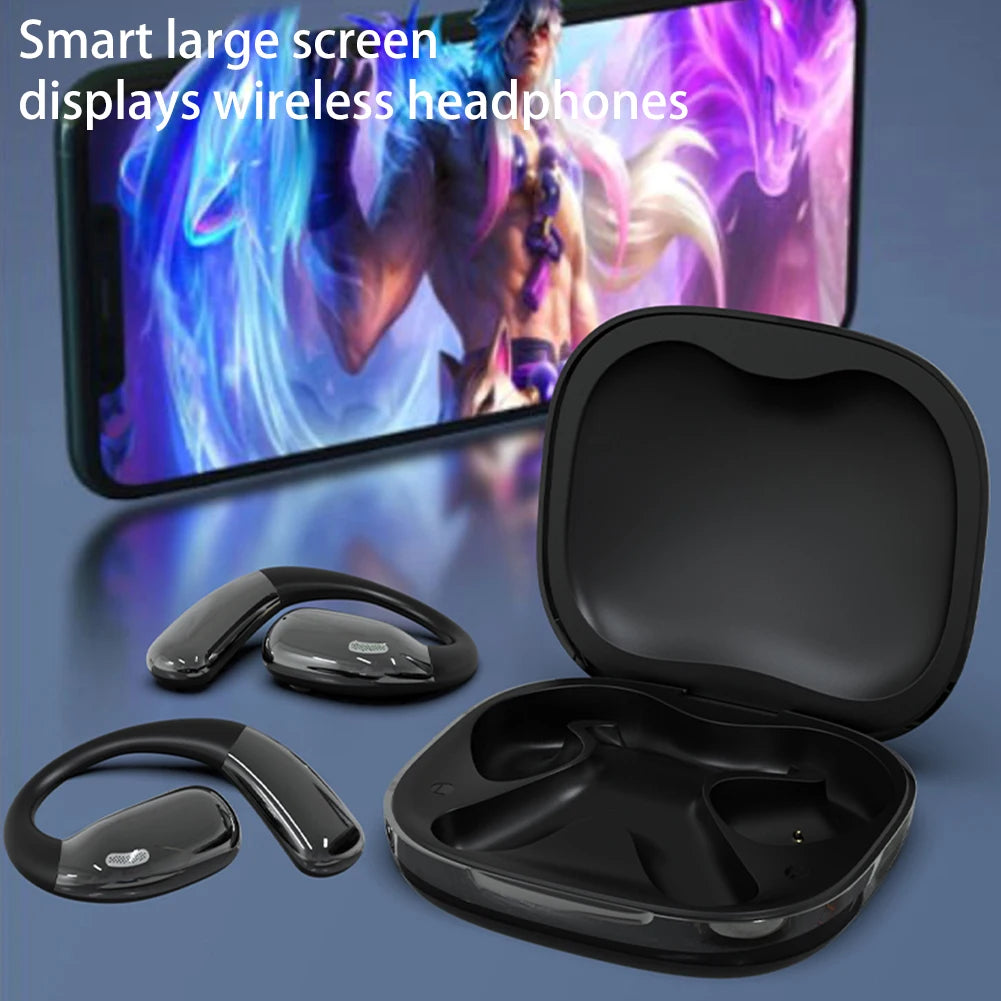 Shunmaii Earhook Wireless Earbuds Bluetooth 5.3 | 30Hr Battery Wireless Sport Earbuds Oasis Select