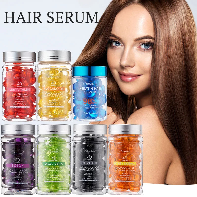 Kormesic Multi-Vitamin Hair Serum – Smooth & Fragrant Oil Hair Serum Oil Oasis Select