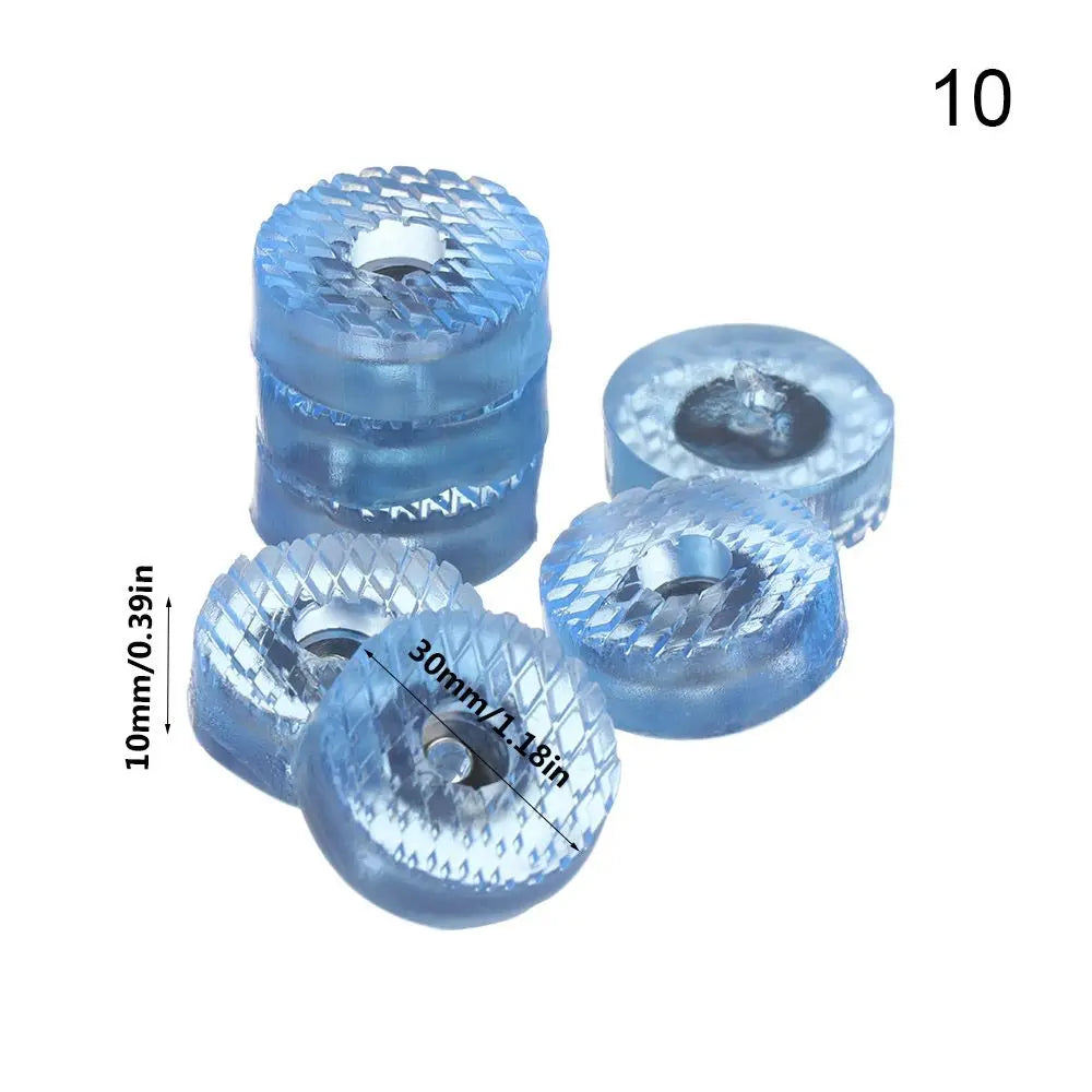 Clear Non-noise Silicone Pads Non-Slip Covers Floor Protector Rubber Furniture Leg Furniture Feet Table Chair Feet Cap Oasis Select 10