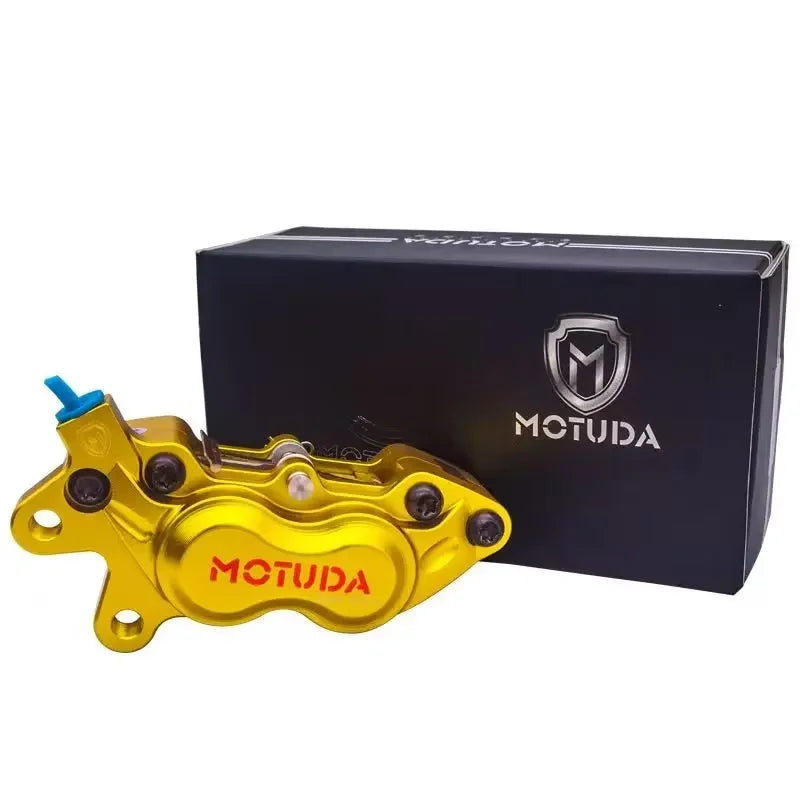 Motuda CNC Big Abalone Caliper Brake Front and Rear Four piston Down Pump Oasis Select left