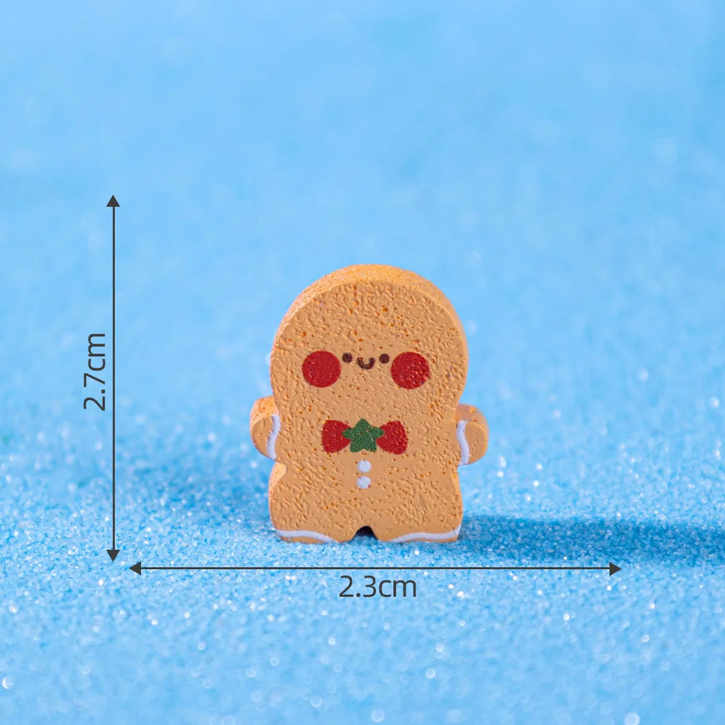 Mini Christmas Resin Ornament – Santa, Snowman & Holiday Décor