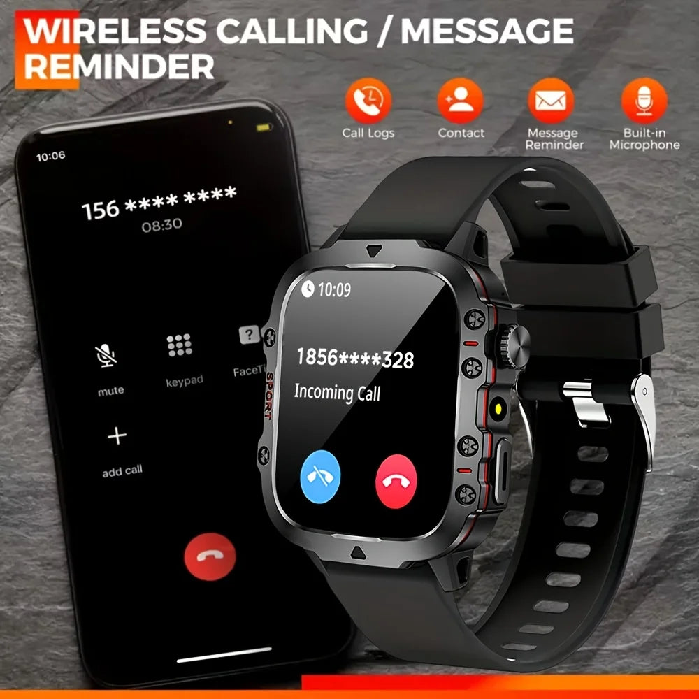 ERUN Smartwatch – Calls, Fitness Tracker & Remote Camera