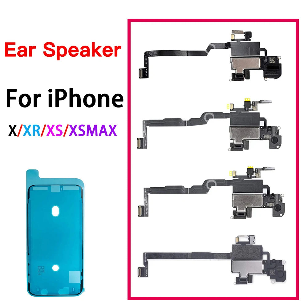 Earpiece Speaker Flex Cable for iPhone 7 8 X XR XS Max Replacement