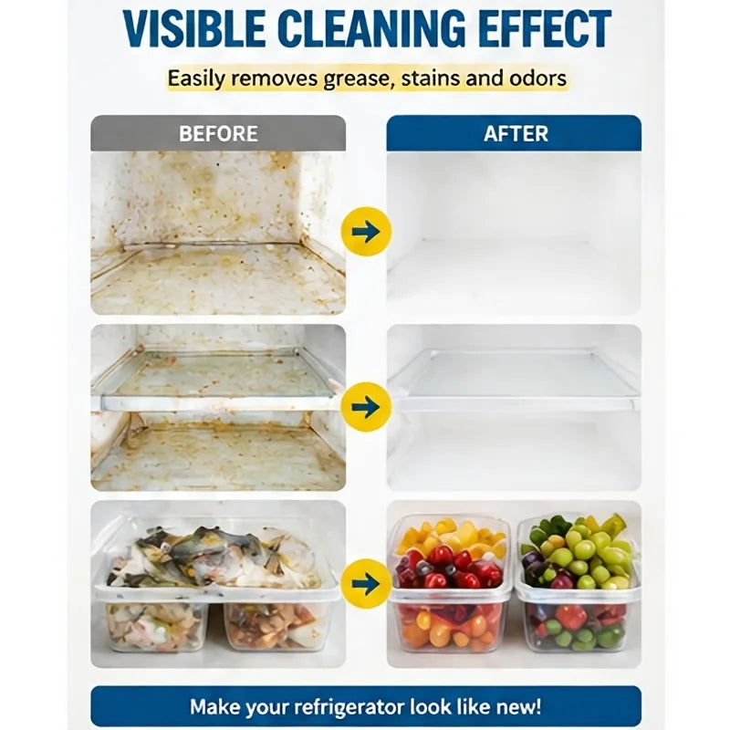 Foam Spray Fridge Cleaner – Removes Grease, Stains & Odours Foam Spray Cleaner Oasis Select