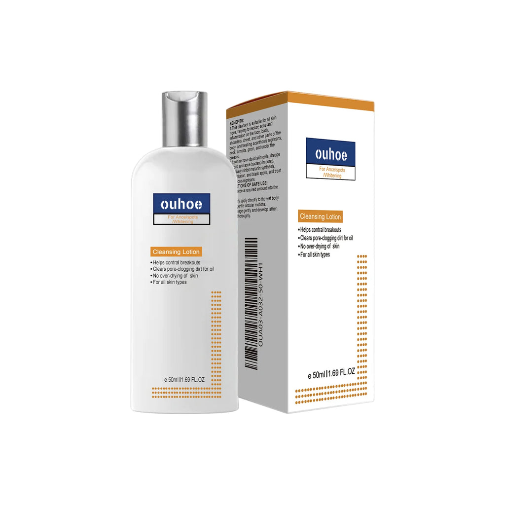 Brightening Facial Cleanser Remove Acne Dark Spots Melanin Oil Control Skin Cleansing Face Wash Blackhead Remover Face Cleaner Oasis Select 50ml boxed