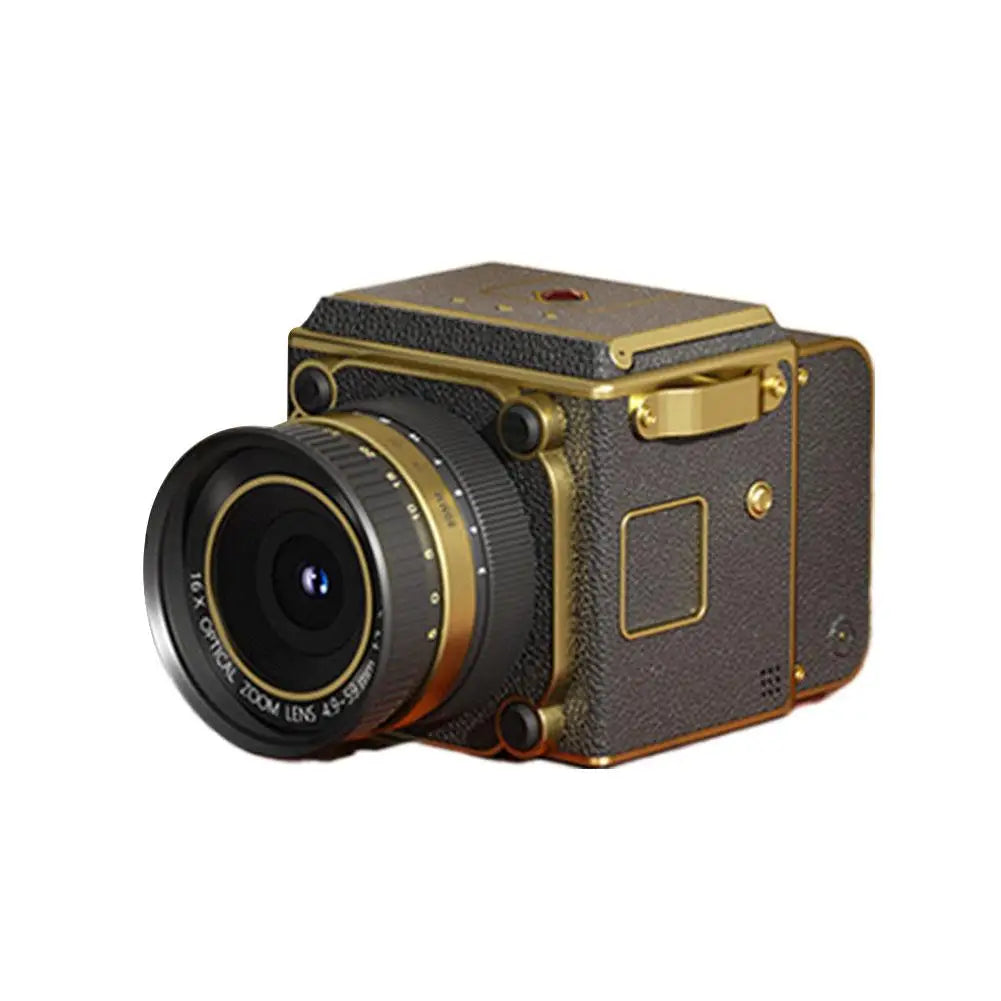 Simulation Dual-Lens Reflex Portable CCD Camera Retro 4K ultra-clear Digital Camera Compact Vintage Portable for Birthday Gift Oasis Select 03
