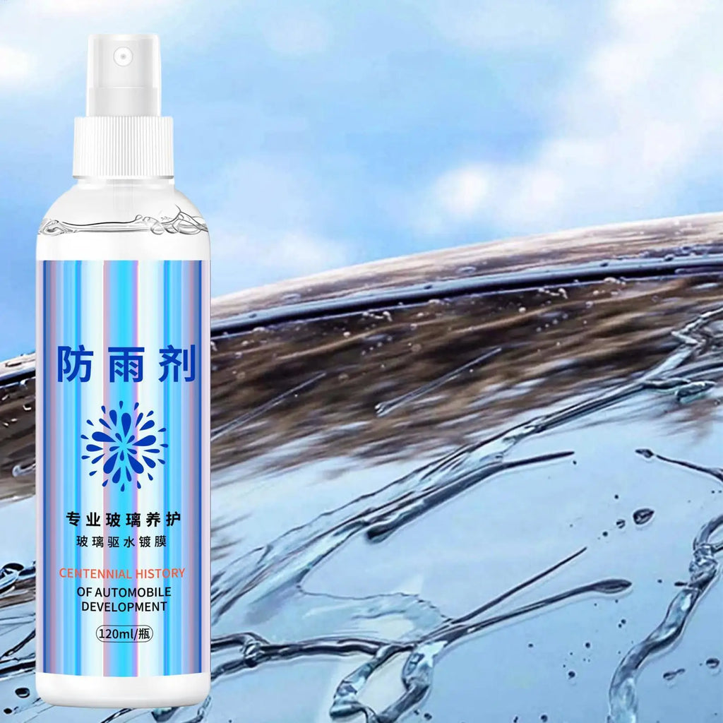 Car Window Cleaner Spray Anti-Fog Spray for Eyeglasses 120ml Portable Automotive Rain-Proof Car Glass Defogger Cleaning Spray Oasis Select
