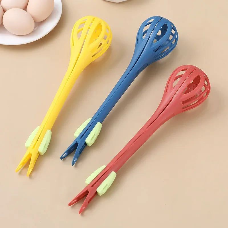 Multifunctional Egg Beater Whisk Milk Pasta Tongs Food Clips Mixer Manual Stirrer Kitchen Cream Bake Tool Kitchen Accessories Oasis Select