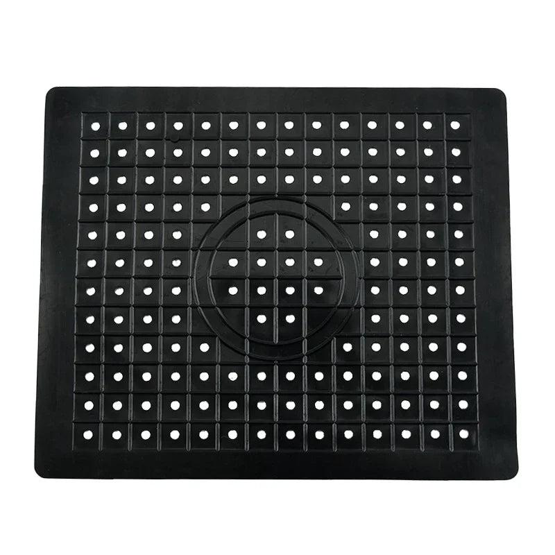 Quick-Dry Rubber Sink Mat – Anti-Slip & Heat-Resistant Pad Sink Mat & Protector Oasis Select black-rectangular As shown in the figu