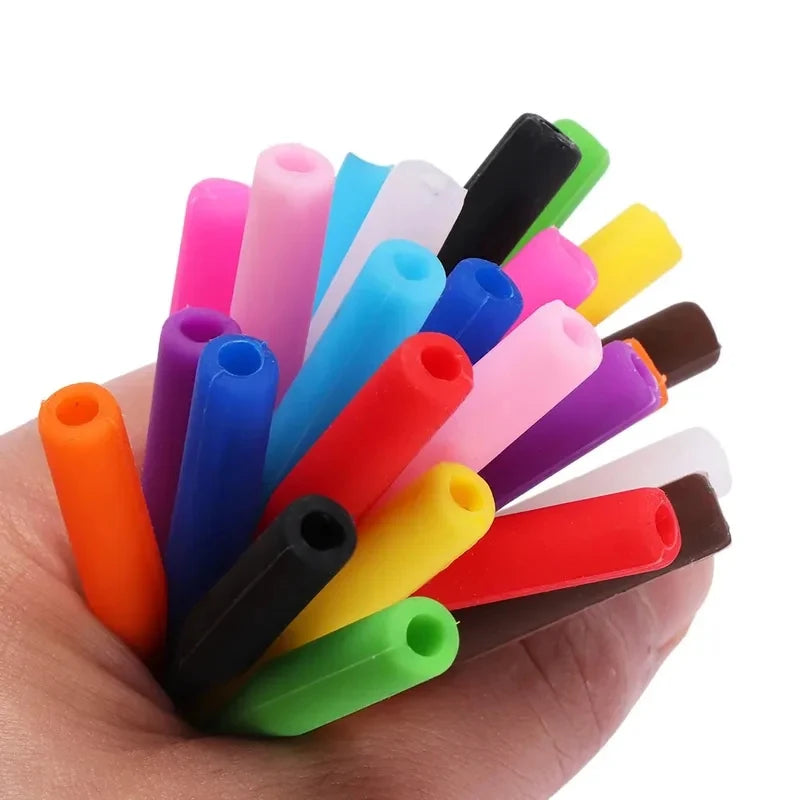 1/2pcs Adjustable Elastic Silicone Eyeglasses Straps Sunglasses Chain Sports Anti-Slip String Glasses Ropes Band Cord Holder Oasis Select