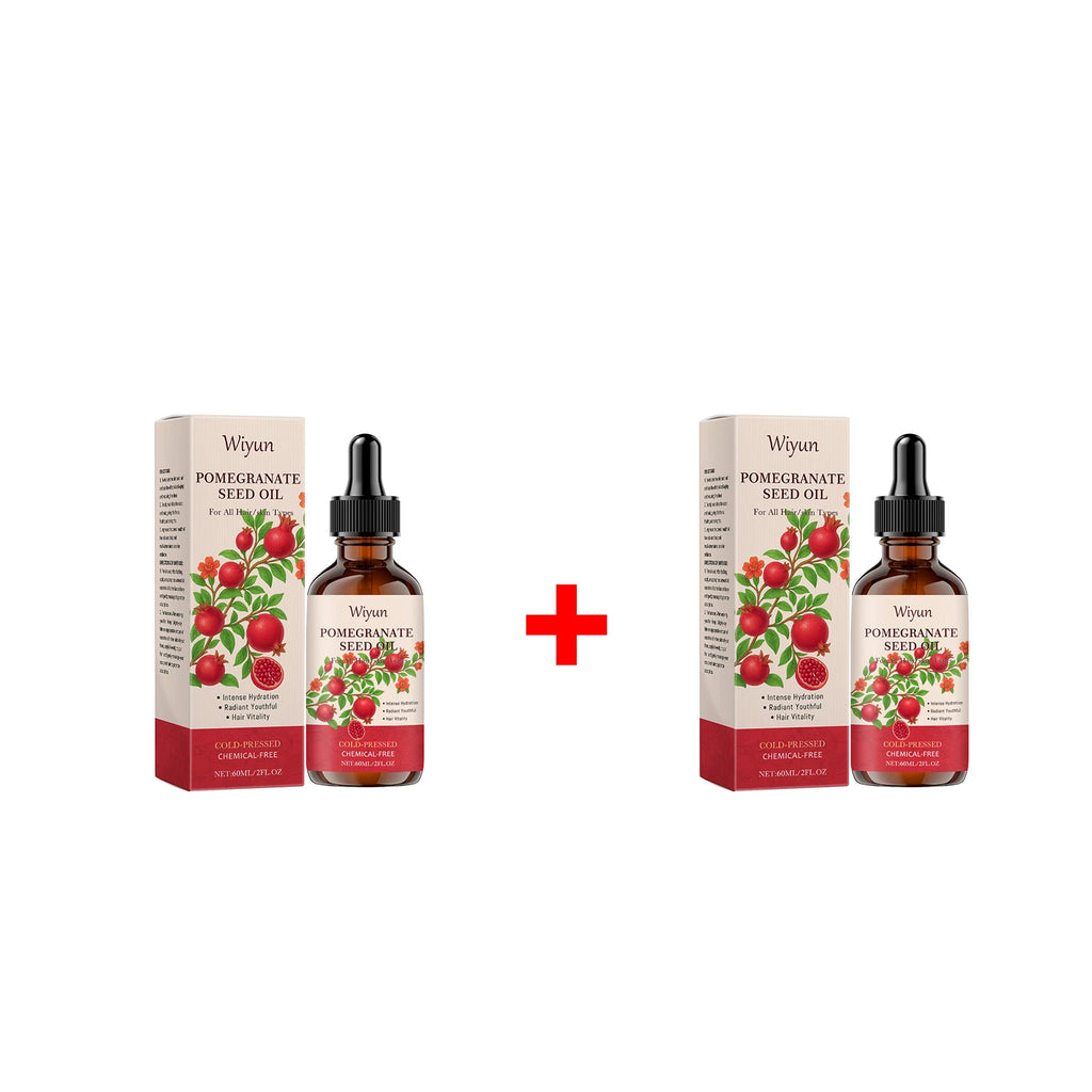 Pomegranate Seed Oil for Hair Skin Care Nourishing Scalp Increase Skin Elasticity Reduce Dryness Smoothing Cold-Pressed Body Oil Oasis Select 2pcs