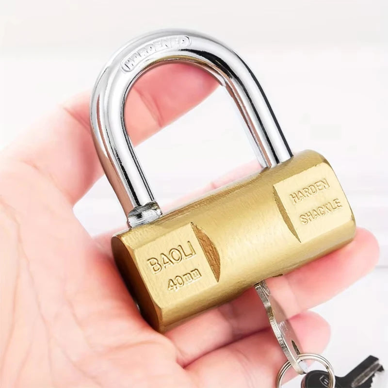 Padlock Small Locks for Luggage Case Locker Home Improvement Hardware 30mm 40mm Include 3Keys Oasis Select