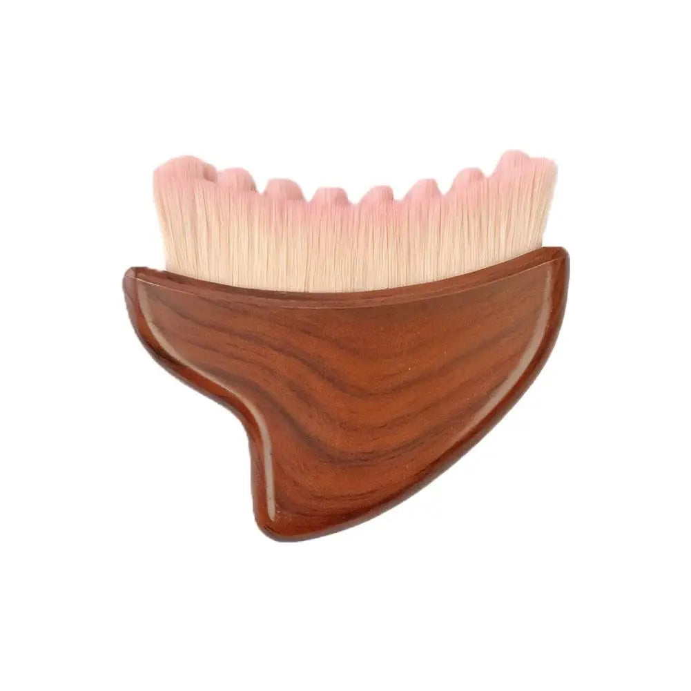 Gua Sha Face Brush – Lymphatic Drainage Facial Sculpting Tool Facial Sculpting Brush Oasis Select B