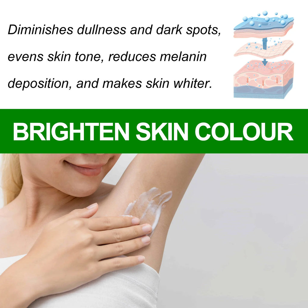EELHOE Retinol Whitening Cream Private Part Armpit Knee Buttocks Moisturizer Dark Skin Bleaching Lighten Melanin Brighten Cream Oasis Select