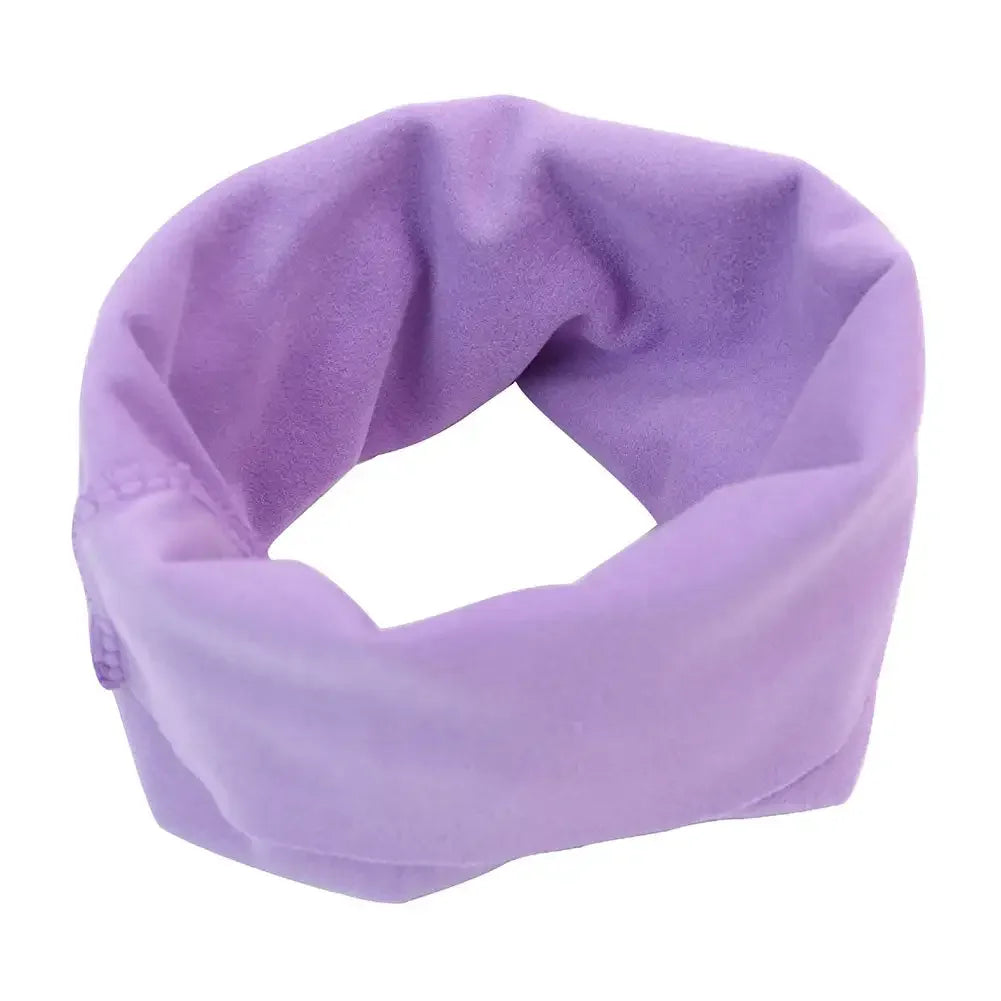Pet Winter Warm Ears Cover Soundproof Scarf Breathable Calming Dog Ears Cover Anti-noise Earmuffs Dog Hood Earmuffs Pet Headgear Oasis Select Purple M