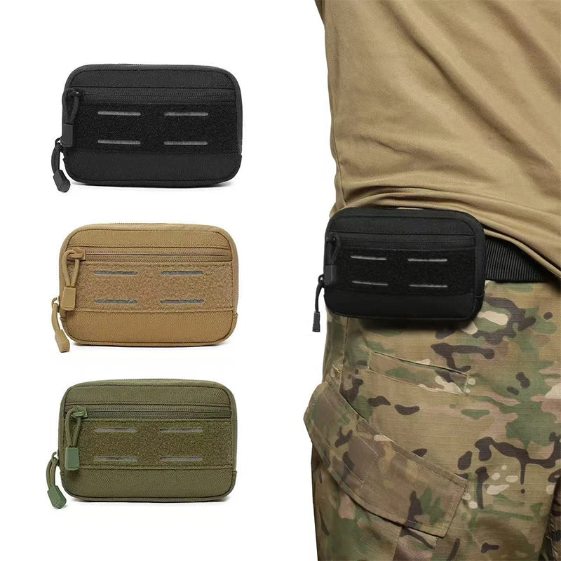 Tactical Molle Admin Pouch Outdoor EDC Tool Bag Waist Fanny Pack Outdoor Sports Hunting Accessory Bag Medical Pouch For Camping Oasis Select