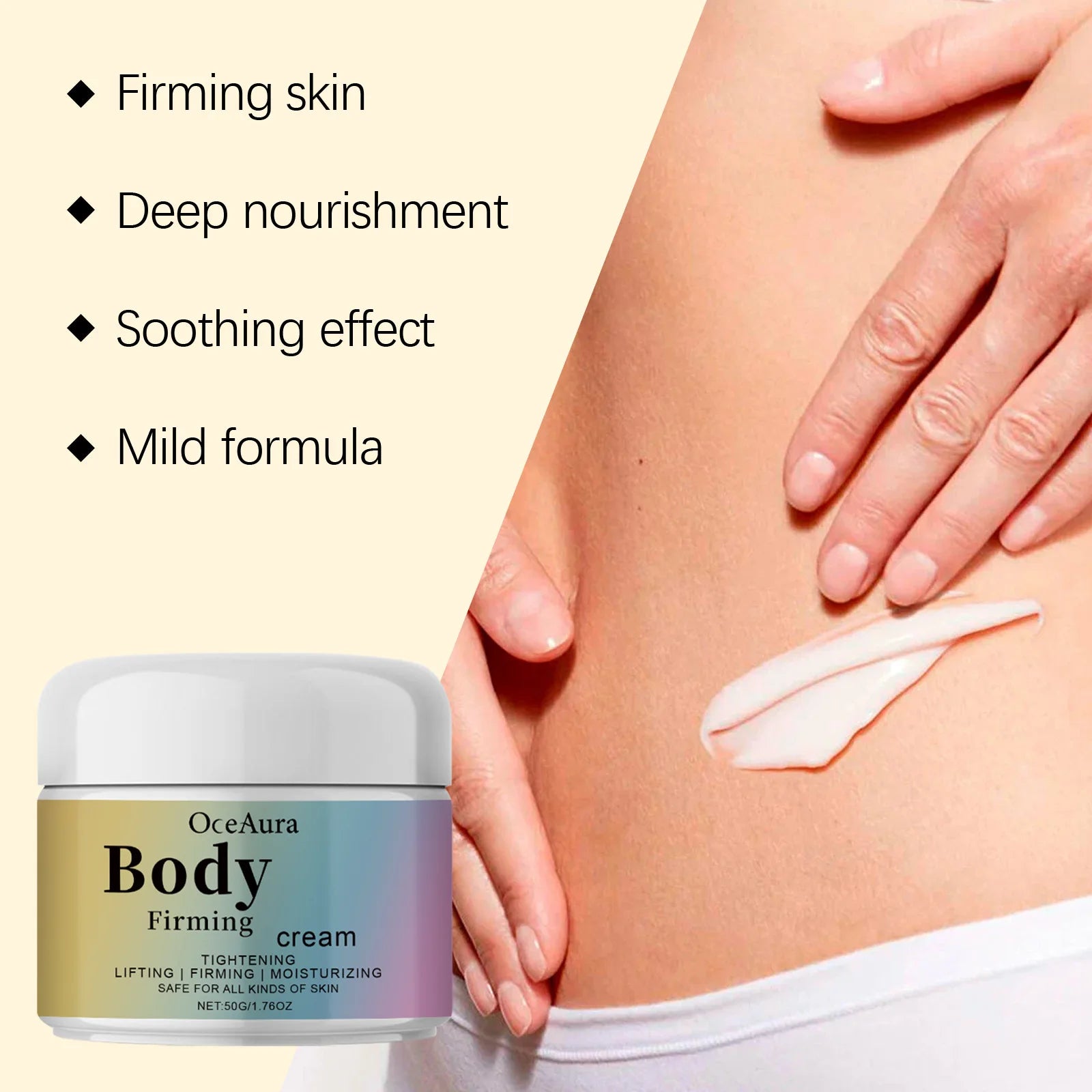 OceAura Collagen Firming Body Cream – Tighten & Moisturize Firming Body Cream Oasis Select
