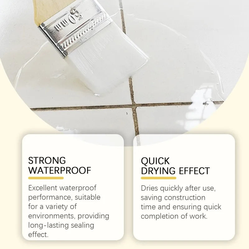 Transparent Sealing Coating Waterproof Coating Sealant Agent Invisible Strong Insulating Sealant Clear Sealant Repair Tool Kit Oasis Select