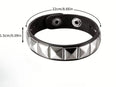 Gothic Nail Bracelet Punk Hip-Hop Rivets Casual Couple Bracelet Party New Year's Christmas Valentine's Day Birthday Gift Oasis Select 1 Row Of Rivets