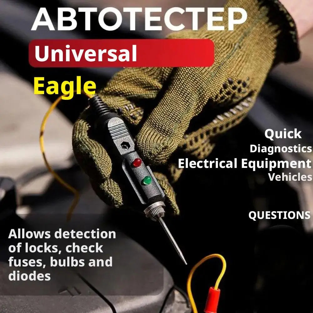 6-24V Automotive Test Pen – Car Voltage & Circuit Tester