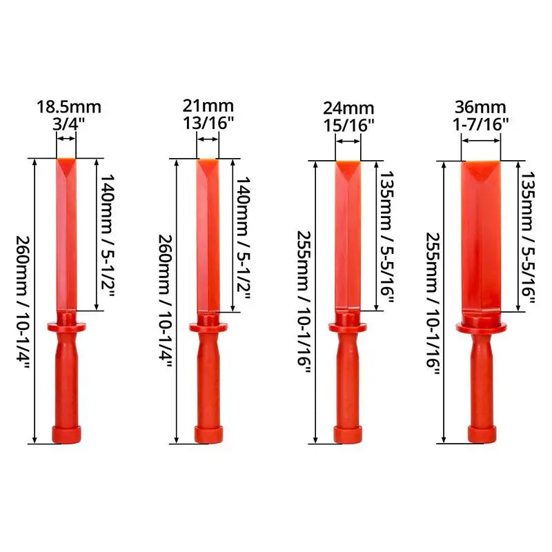 4PCS Car Trim Removal Tool Kit Car Door Panel Removal Tool Portable Dynamic Balance Auto Panel Door Audio Trim Tool Kit Oasis Select A