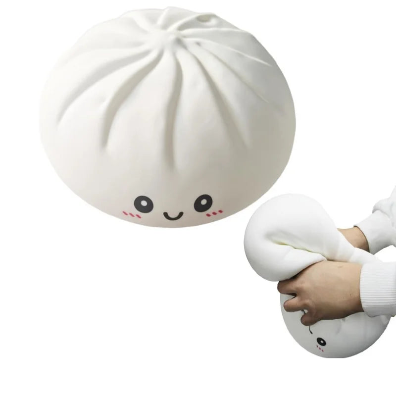 10.2 Inch Giant Dumpling Squishy Stress Ball, Slow Rising, Soft Squeeze Decompression Dough, for Kids Adult Stress Relief Oasis Select
