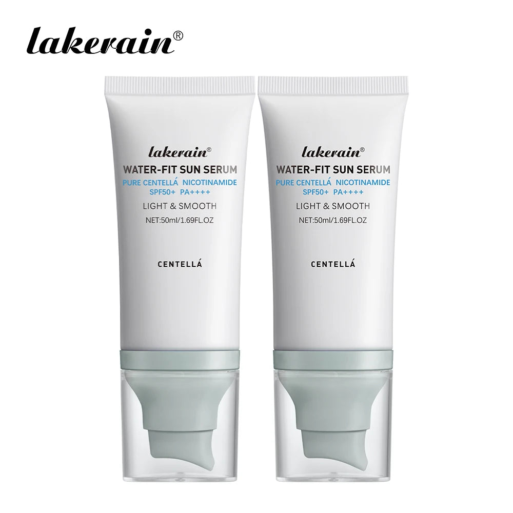 SPF50 Facial Centella Sunscreen Protector Solar Sunblock Skin Whitening Cream Korean Moisturizing Protector New Care Body Oasis Select 2pcs