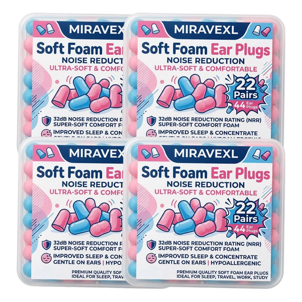 Soft FoamEar PlugsSpecially designed for small ear canals; suitable for sleeping, anti-snoring studying and noisy environments Oasis Select 88 pairs