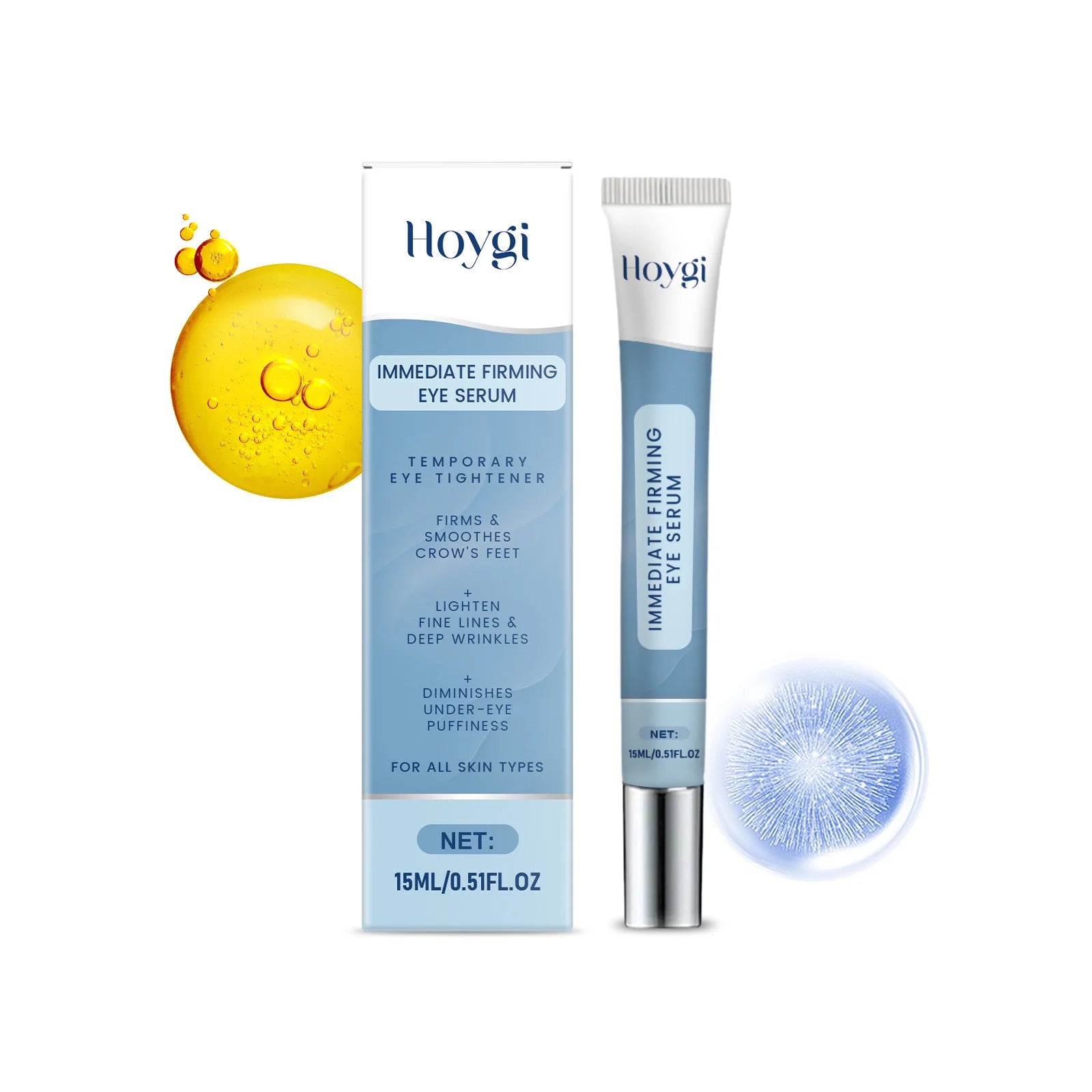 Firming Eye Cream significantly reduce eye bags, wrinkles, dark circles, fine lines and crow's feet Skin Care Oasis Select 15ml boxed