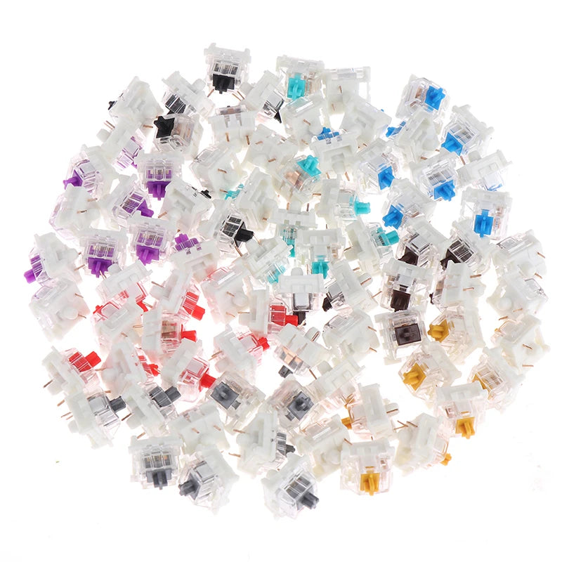 10-Pack OUTEMU Mechanical Switches – MX Compatible CIY SMD 3-Pin