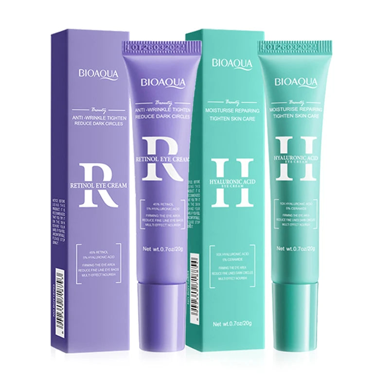 BIOAQUA Vitamin C Retinol Eye Cream – Dark Circles & Anti-Aging Eye Cream Oasis Select Retinol HA