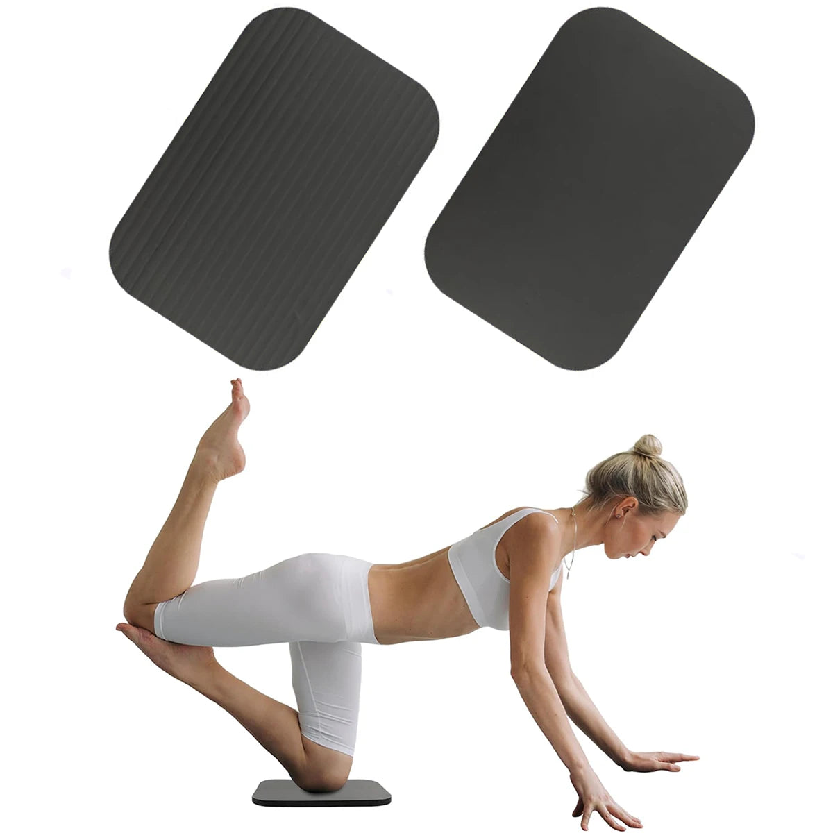 1/3/5 PCS Multi-Use Yoga Knee & Elbow Cushion – Non-Slip Foam Pad for Yoga, Pilates, Prayer & Floor Exercises Oasis Select