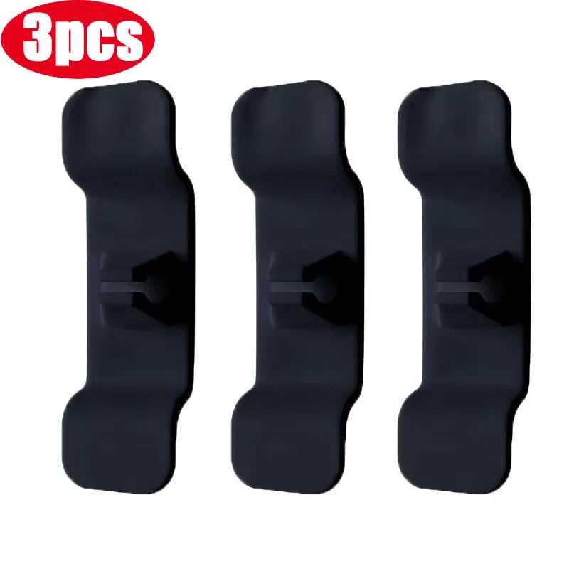 1/5/10pcs Cord Winder Cable Management Clip Cable Holder Keeper Organizer For Air Fryer Coffee Machine Kitchen Appliances Oasis Select 3PCS Black