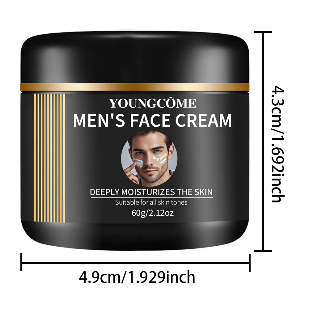 YOUNGCOME Men's Retinol Face & Neck Cream – Firming Moisturizer Men's Face Cream Oasis Select 60G