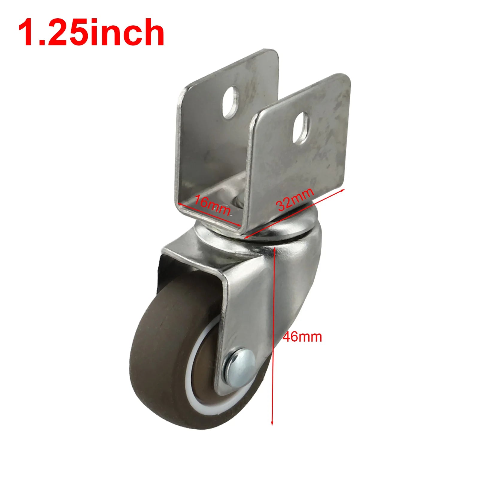 TPE Rubber Caster Wheels Smooth Rolling Solution for Kitchen Cabinets Coffee Tables and More Indoor Applications Oasis Select B