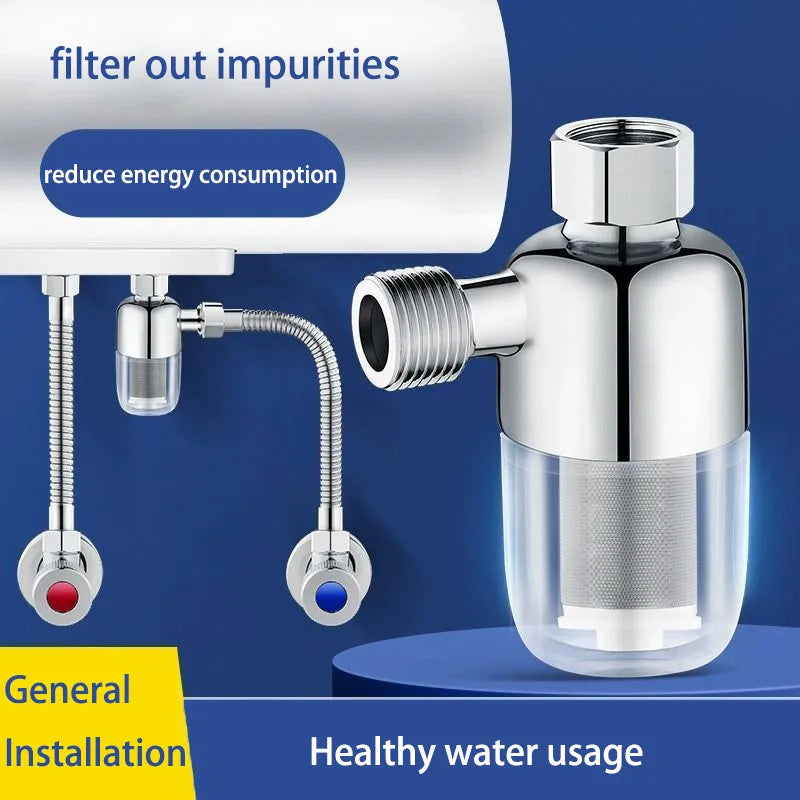 Universal Water Pre-Filter | Anti-Scale Tap & Shower Purifier