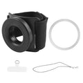 Strong Magnetic Suction Bracket Running Phone Holder Mobile Phone Holder Wrist Strap Arm Dedicated for IPhone 15 Pro Max Samsung Oasis Select black