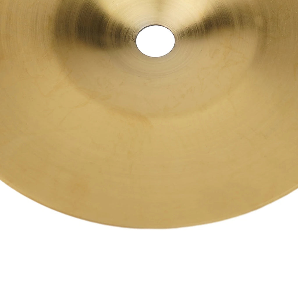 6Inch Drum Brass Cymbals Percussion Splash Crash Hi-Hat Cymbal Jazz Drum Musical Instrument Accessories Oasis Select