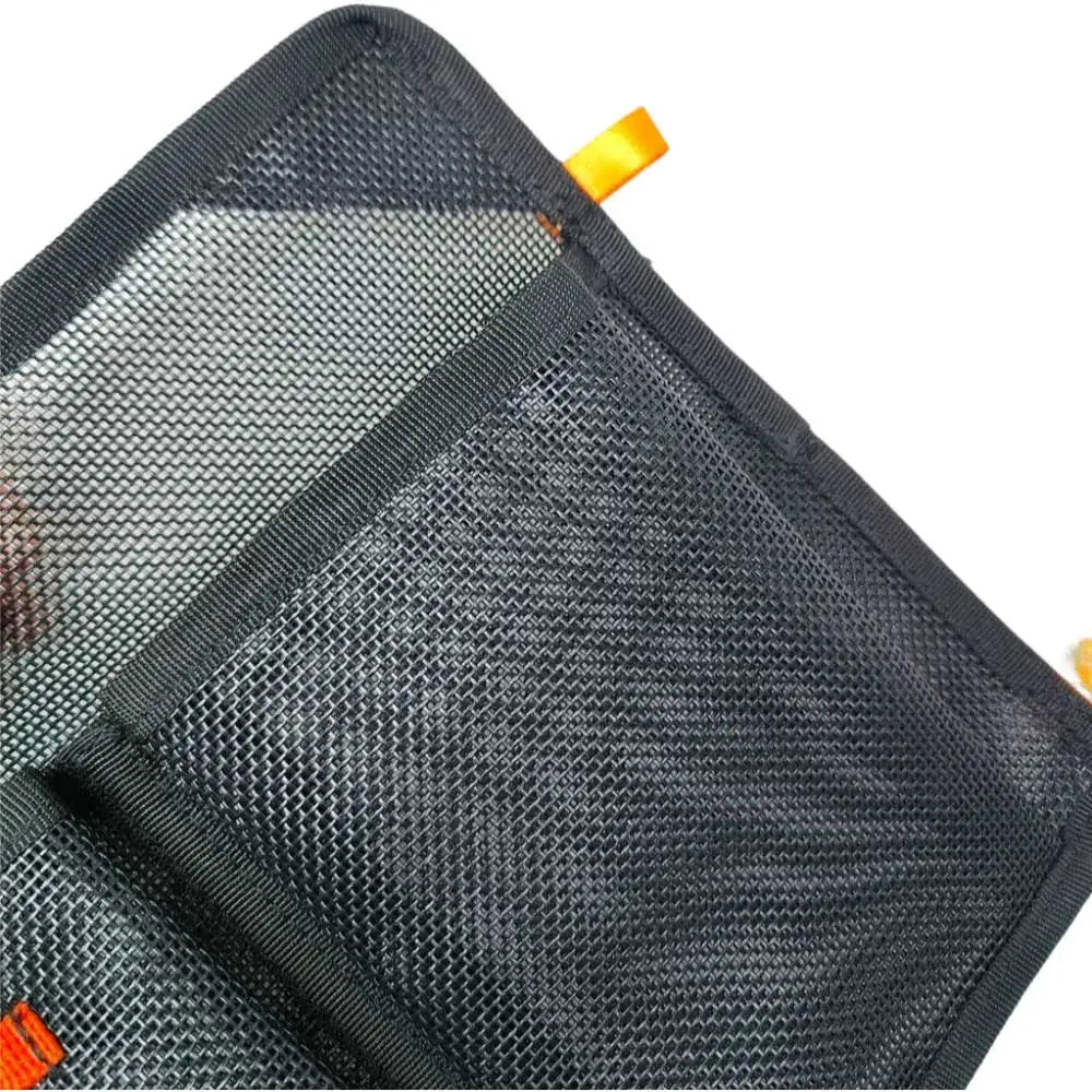 Kayak Anti UV Mesh Storage Bag Attaches to Kayak Seat Canoe Tool Organizer Bag Multi-Pocket Tackle Pouch Oasis Select