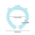 Cooling Neck Ring Reusable Neck Ring Cooler Cooling Wrap Heat Protection Ice Scarf For Summer Outdoor Sports Gym Camping Oasis Select Blue