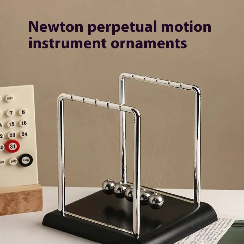 Newton Pendulum Ball Magnetic Levitation Small Decoration Home Study Office Desktop Home Decor Oasis Select