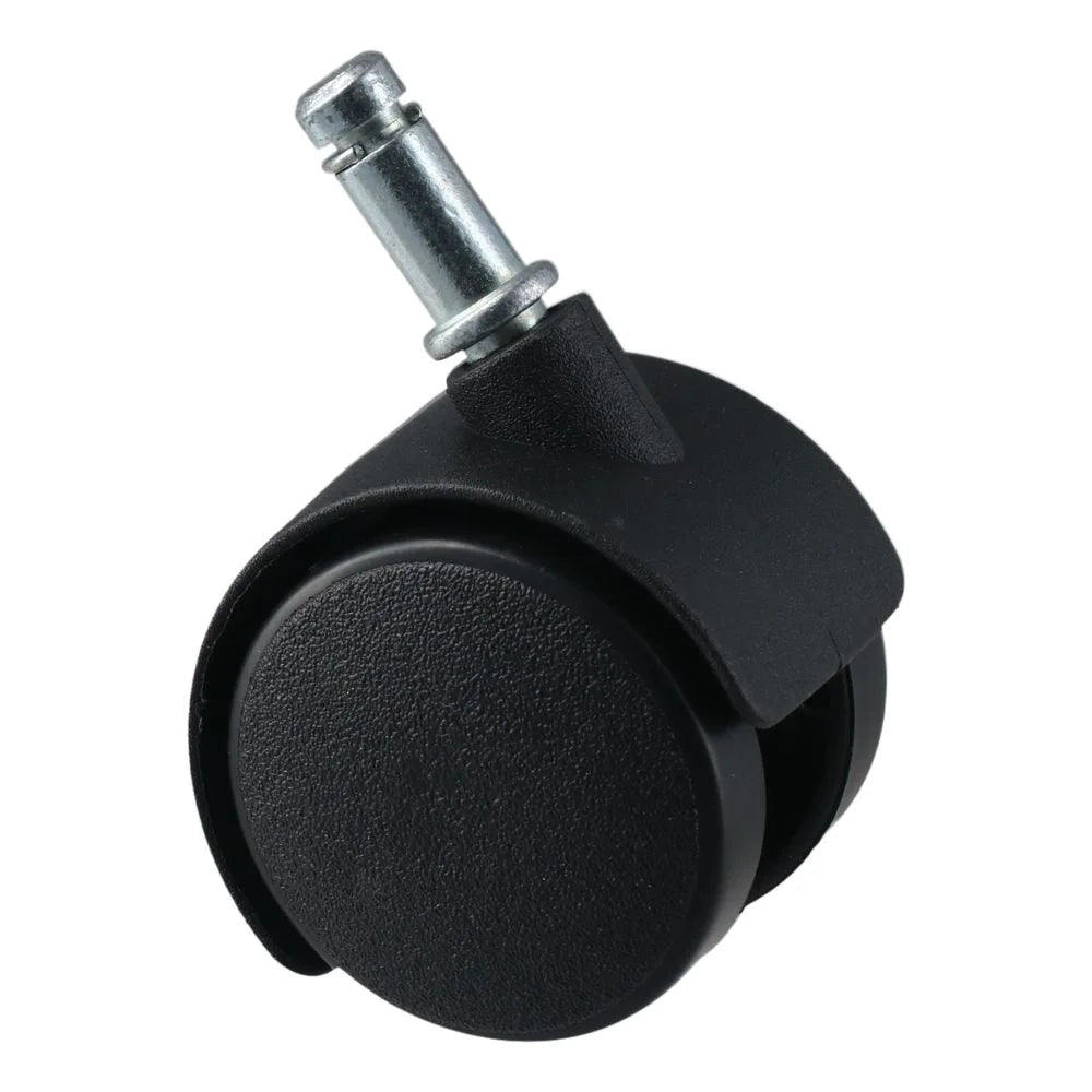 Durable Nylon Insert Rod 360 Degree Universal Caster PP Silver 1.5 Inch Swivel Casters Iron Black Furniture Pulley Worker Oasis Select 1pc