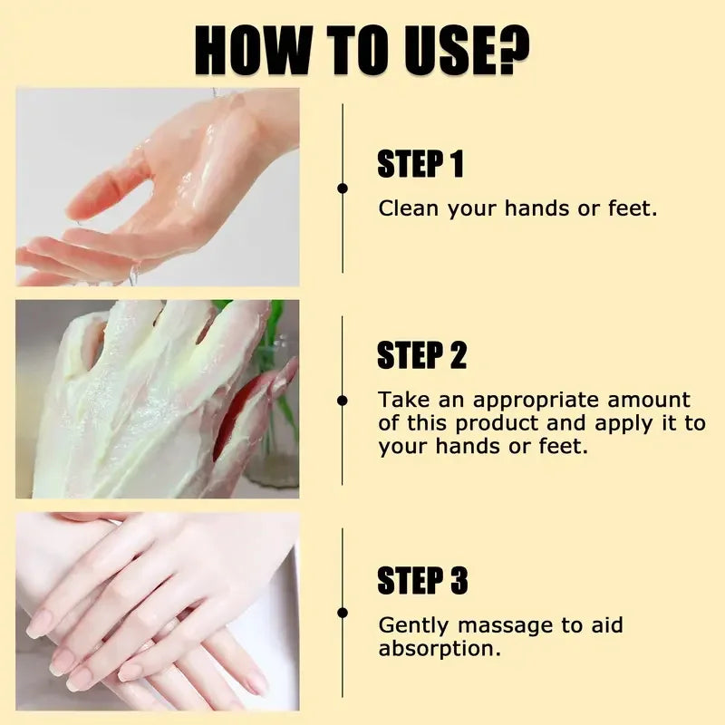 Turmeric Bee Venom Anti-Drying Crack Foot Cream Hand Cracked Repair Skin Removal Care Cream Dead Feet Hand Skin Oasis Select