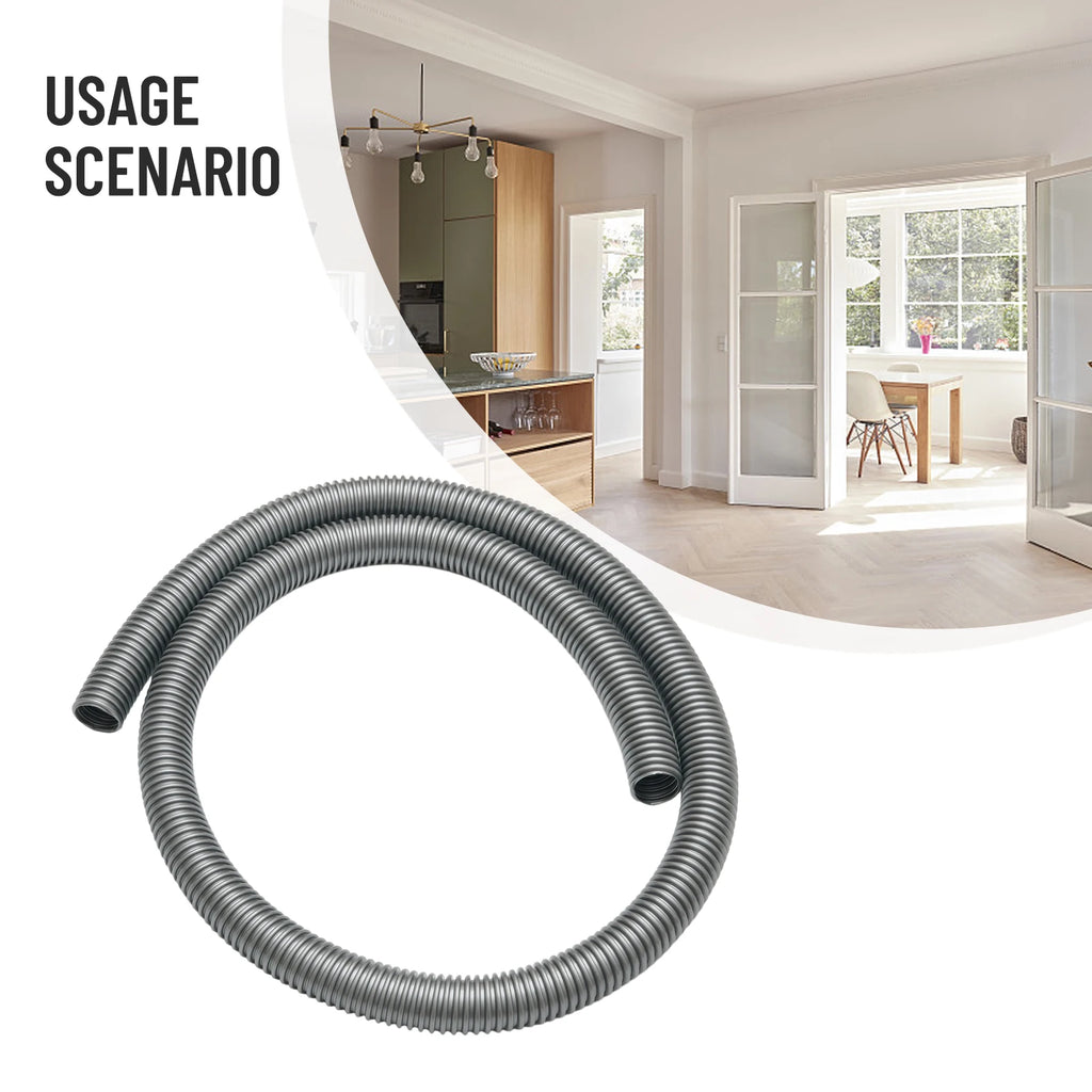 New Practical Useful Brandnew High Quality Vacuum Cleaner Hose Pipe Fittings Accessories Replacement EVA Flexible Oasis Select