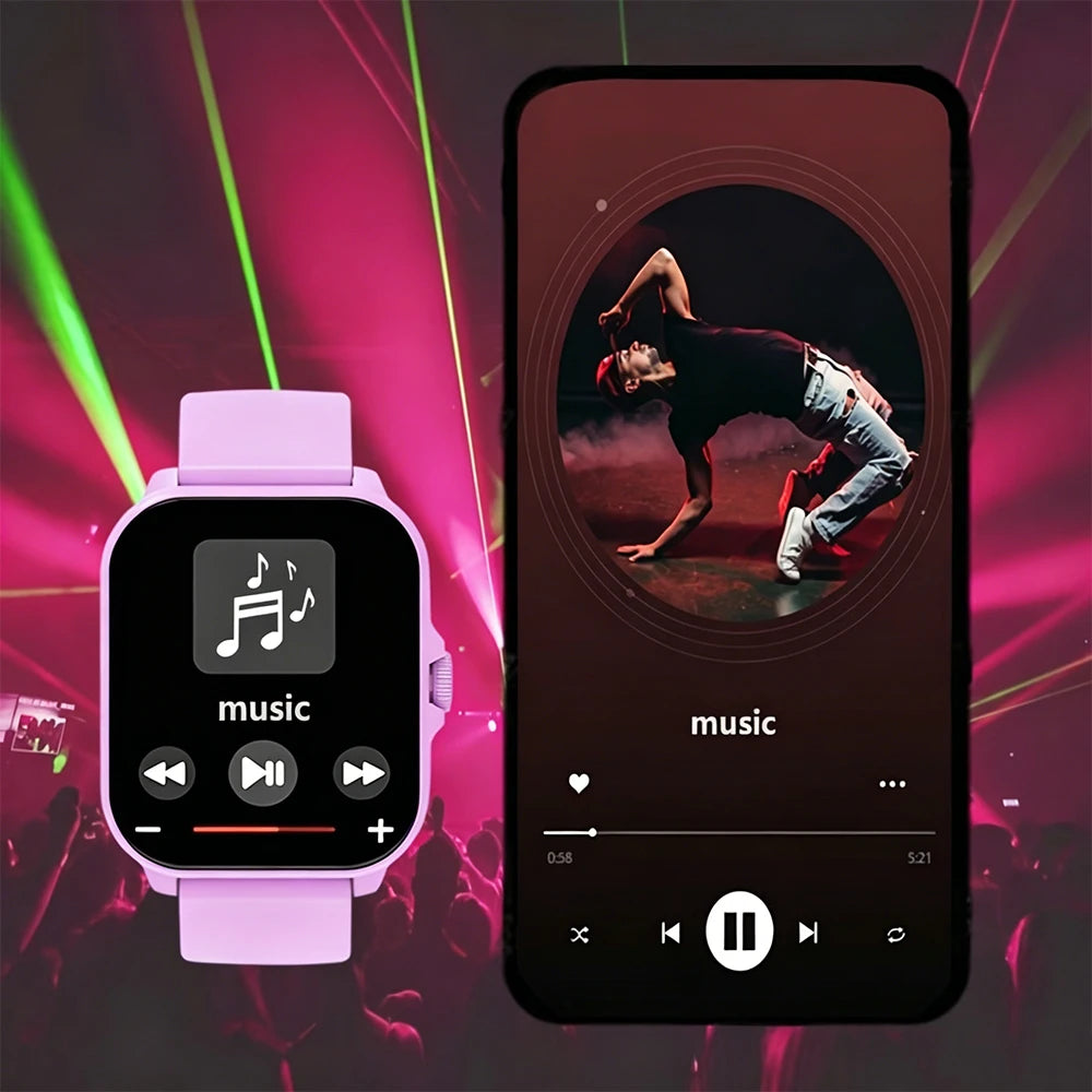ERUN 1.83" Smartwatch – Fitness Tracker & Wireless Calling